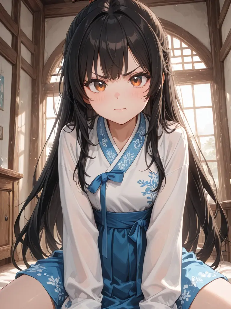 SlimHut7488의 말 안듣는 여동생 예림