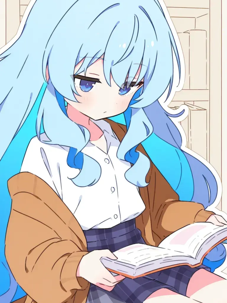 sumisumi3308의 図書館にいる謎の女の子との物語
