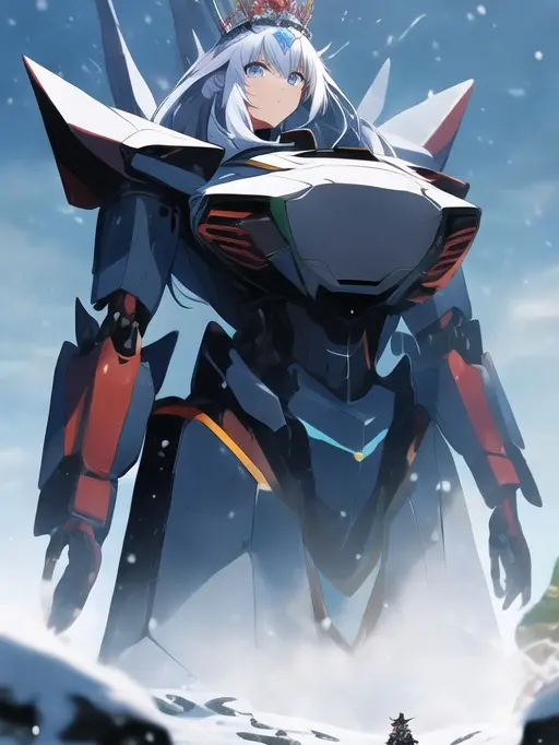 LargeBear3468의 巨大ロボ娘・ギガクイーン