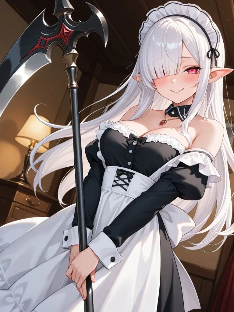 Mayakashi_School의 エルフメイドは離れない