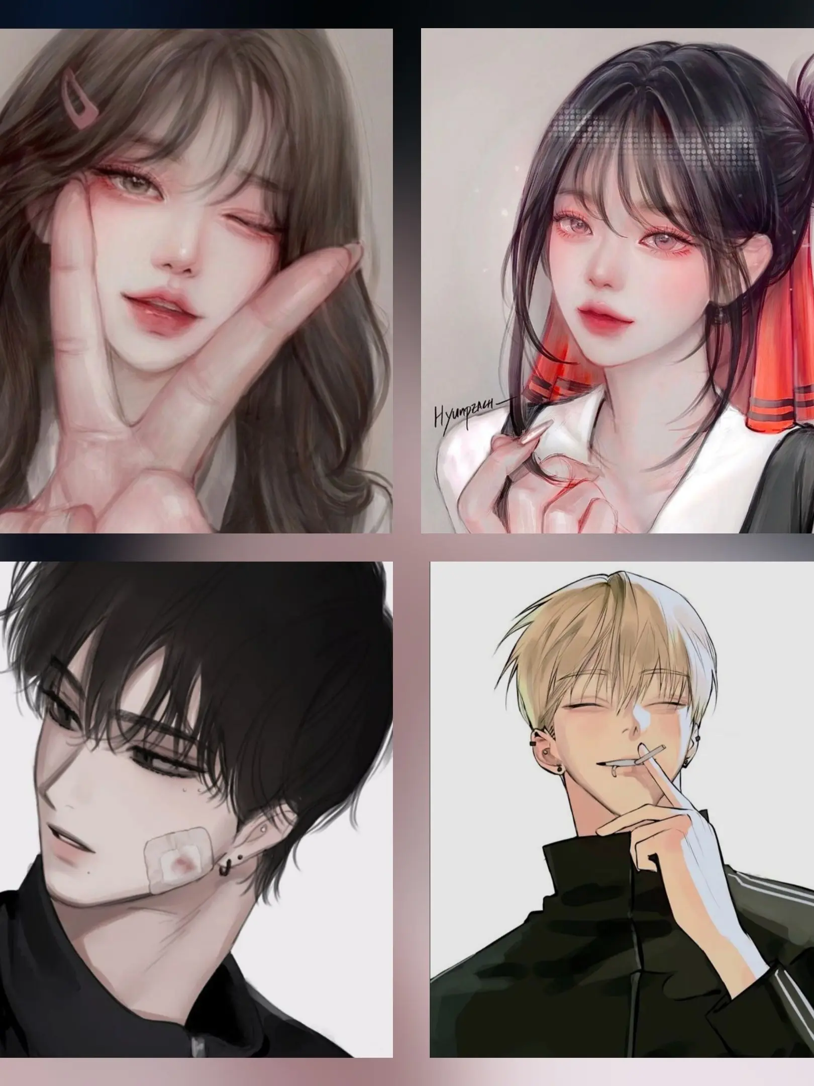 jaehyun031204의 여친이 있는데 날 좋아하는 남녀무리