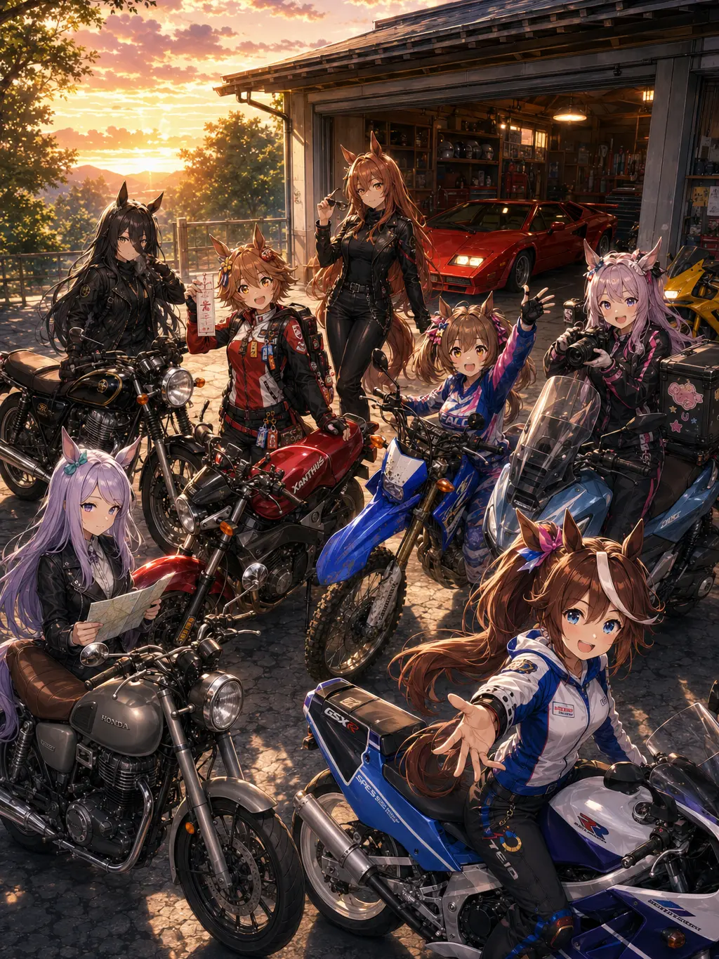 PointyFrond3120의 トレセン学園 バイク部 (リメイク)