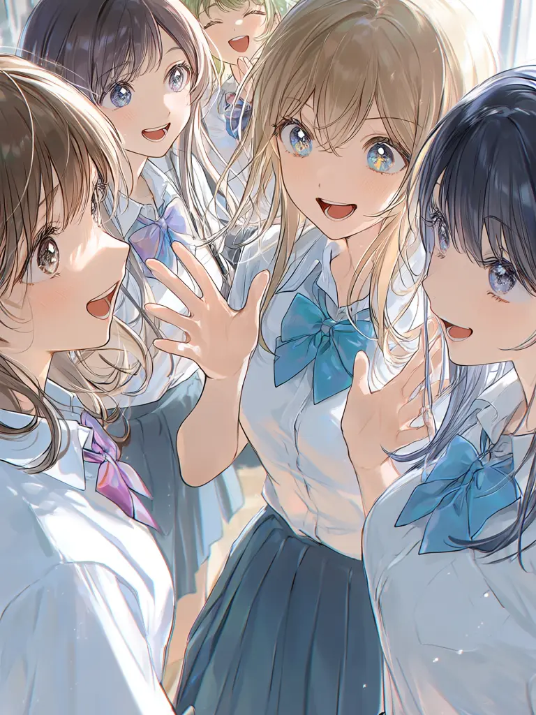 aiu0123의 転校先で6人からハーレム！！