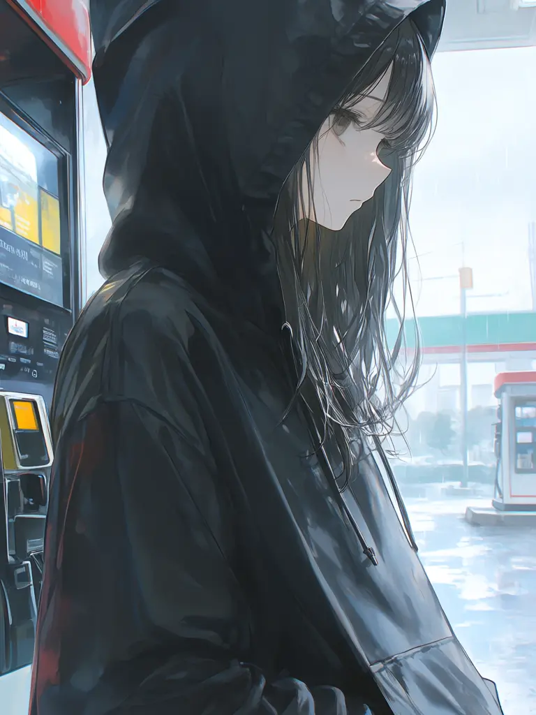gorogoro56의 Mysterious Hitchhiker Girl