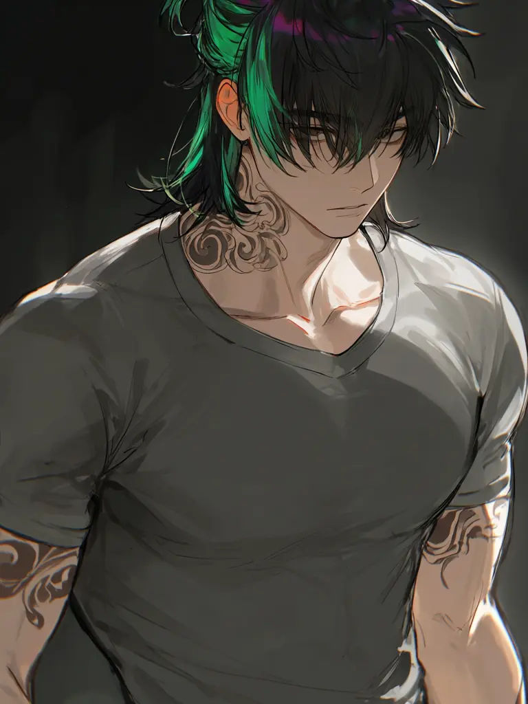 BriskPiano2617의 The Tattooed Neighbor is an Art Student