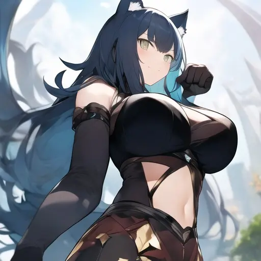 PaltryStar8029의 巨大狐娘