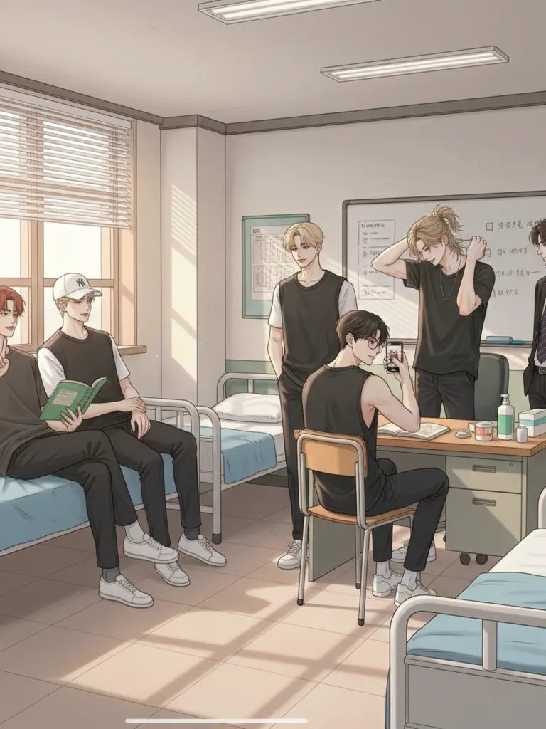 SPRING_DAY의 보건실에서 눈을 뜨니…