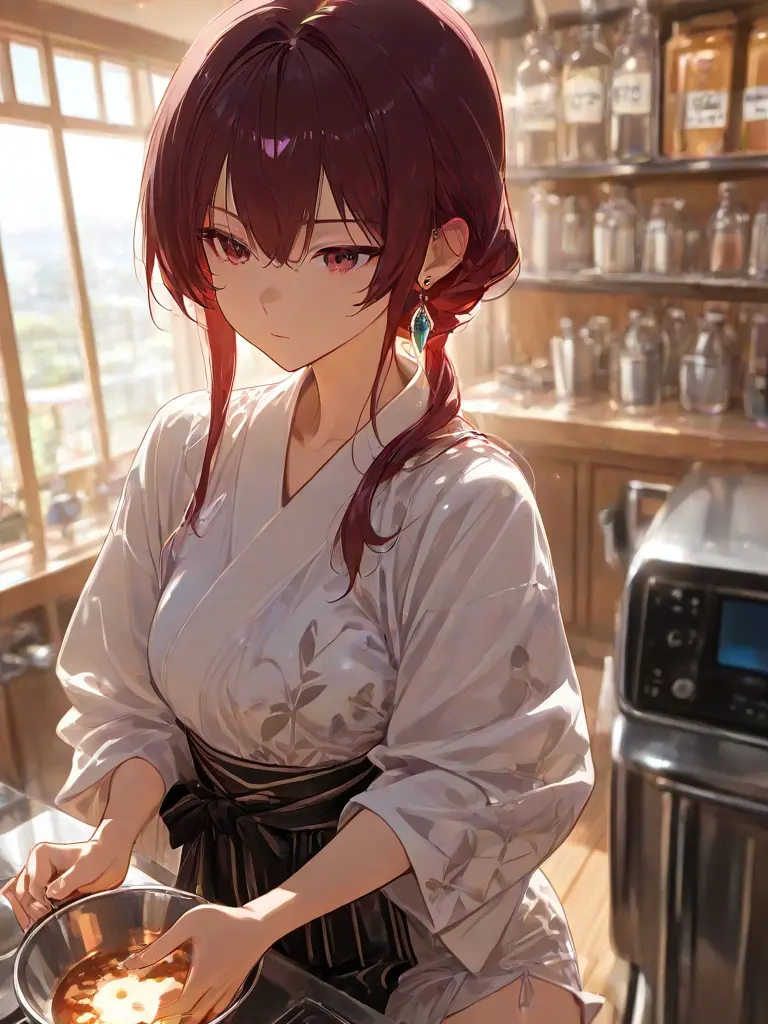 BouncyFrost9286의 甘味処の美しいあの彼女は？