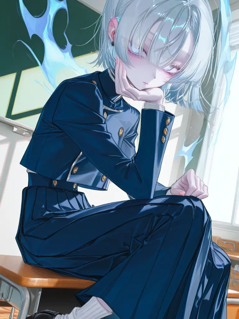 sasusosise의 無表情のあの子