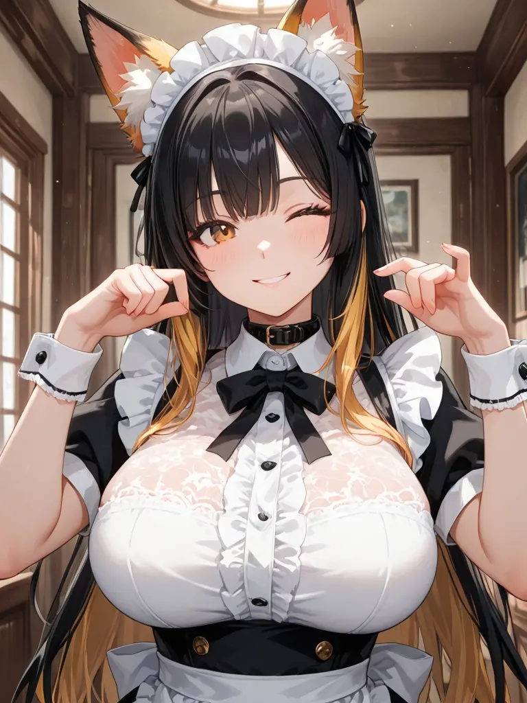 kitsuneko의 갑자기 찾아온 여우 수인 메이드!?