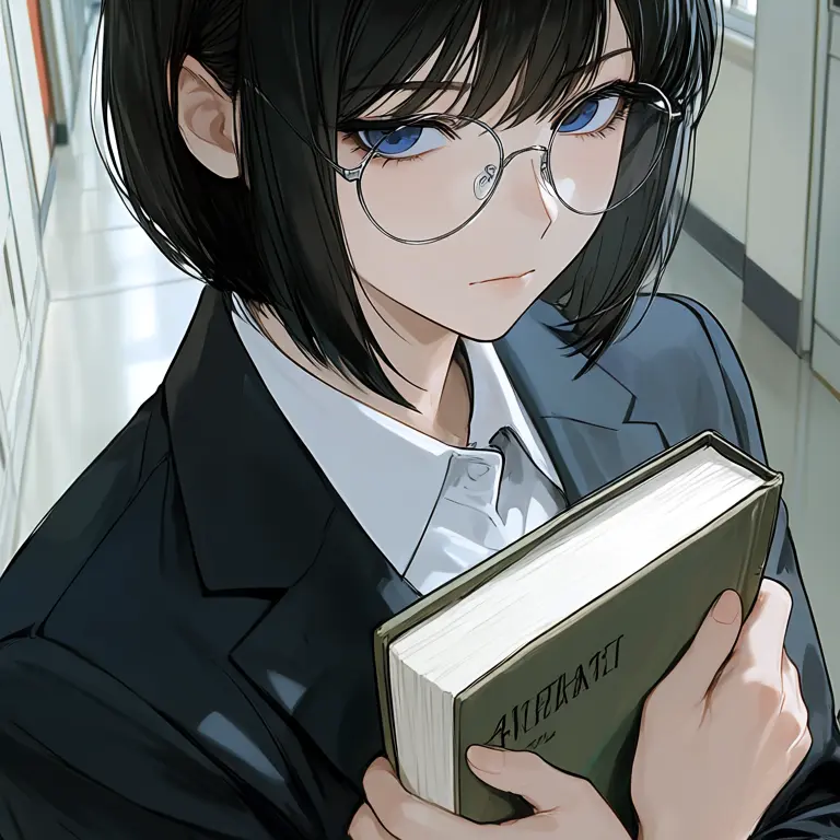 Happy.saikou의 文学少女は貴方を逃さない