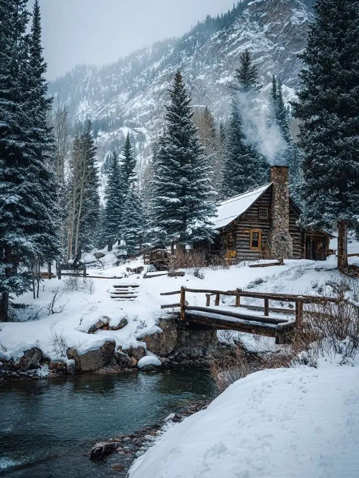 Evergreen.books의 Snowed In With Two Lumberjacks