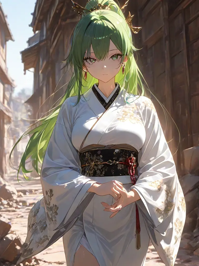 YaniYani1439의 関西弁緑髪お姉さんとディストピアを歩く。
