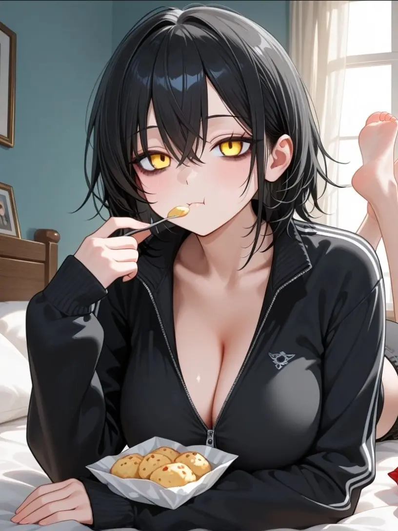 PSVS의 과자를 좋아하는 무뚝뚝한 소꿉친구