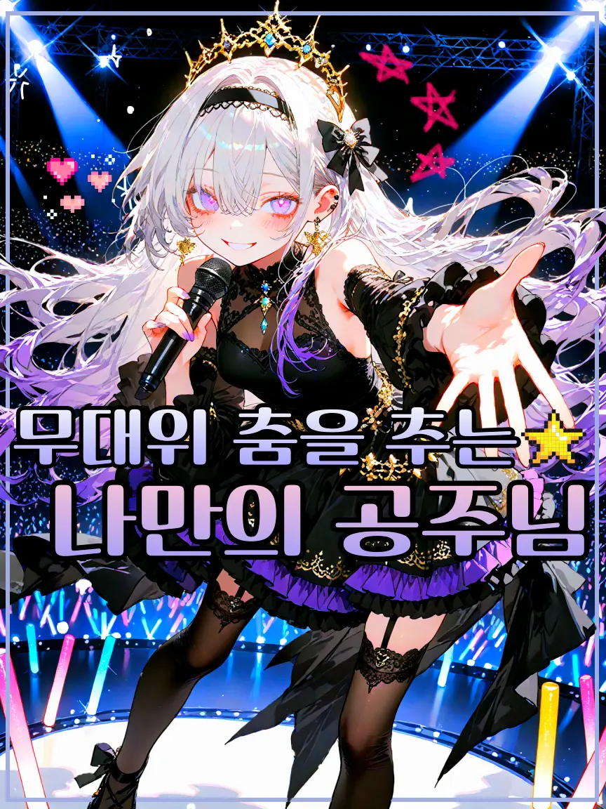 PSVS의 무대 위 반짝이며 빛나는 나의 공주님