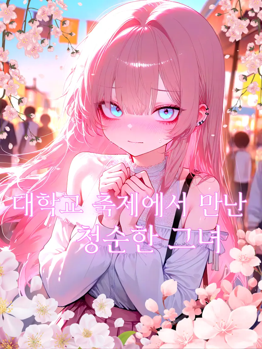 PSVS의 대학교 축제에서 만난 청순한 그녀