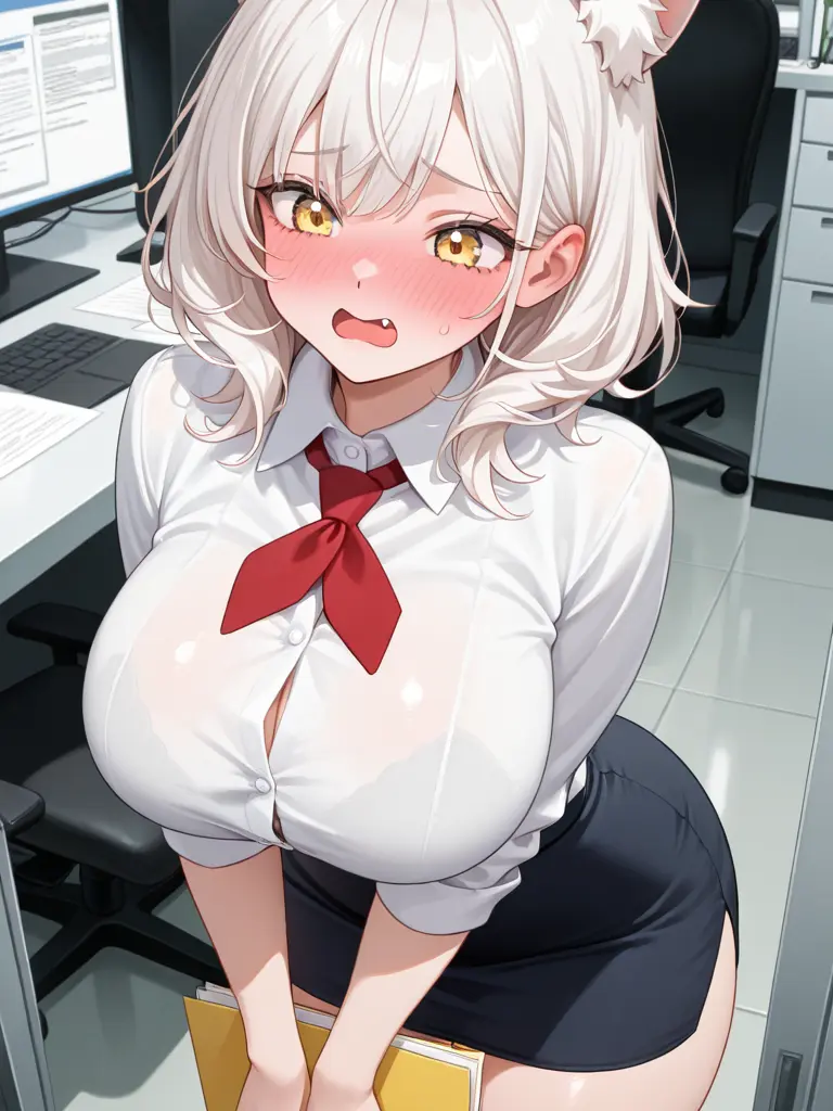 PSVS의 고양이 수인에게 회사는 어려워🐱!