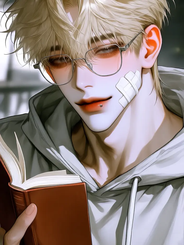 CleanCake2022의 The Delinquent Acting Like a Nerd for You