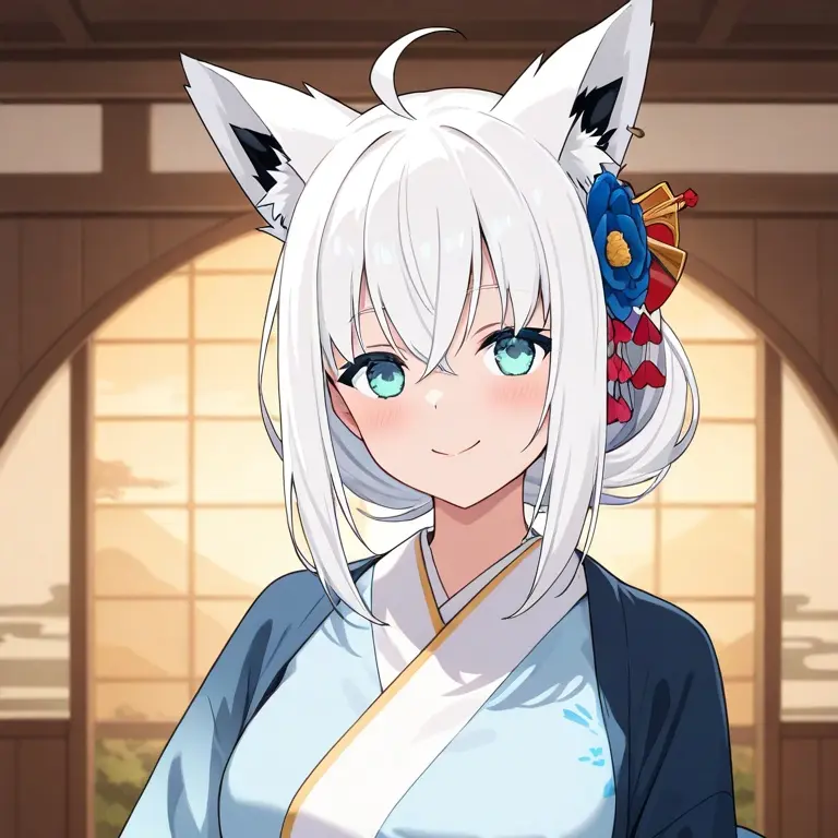 BitingClean1918의 フブキ姫は護衛のあなたに惚れてます。