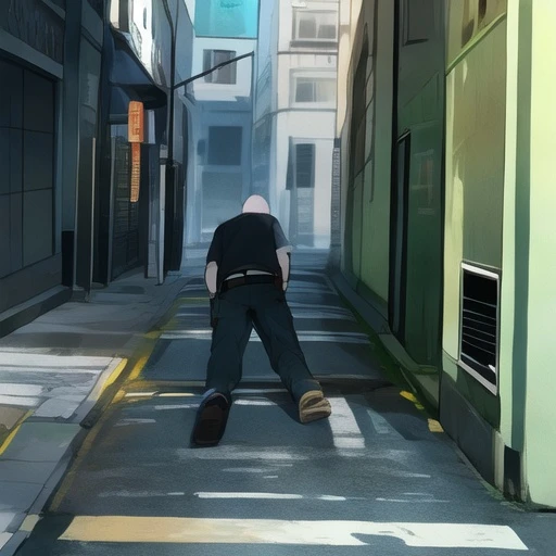 目の前で人が！