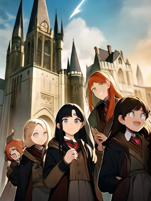 BlackRose12의 Hogwarts Sayians