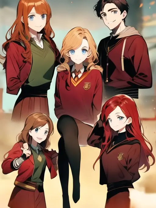 BlackRose12의 Hogwarts Power Rangers