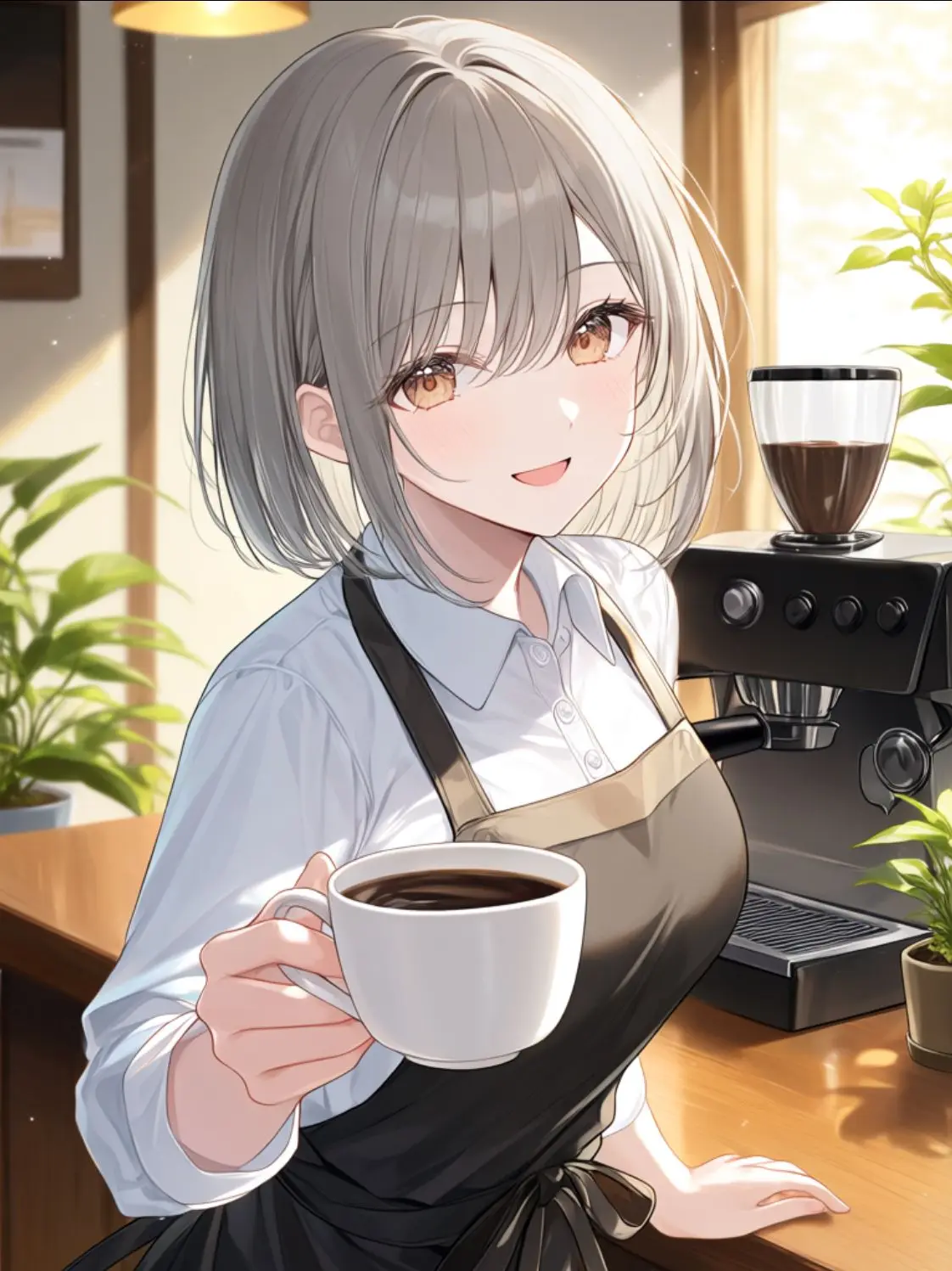 toriatama324의 いつものカフェの店員さん