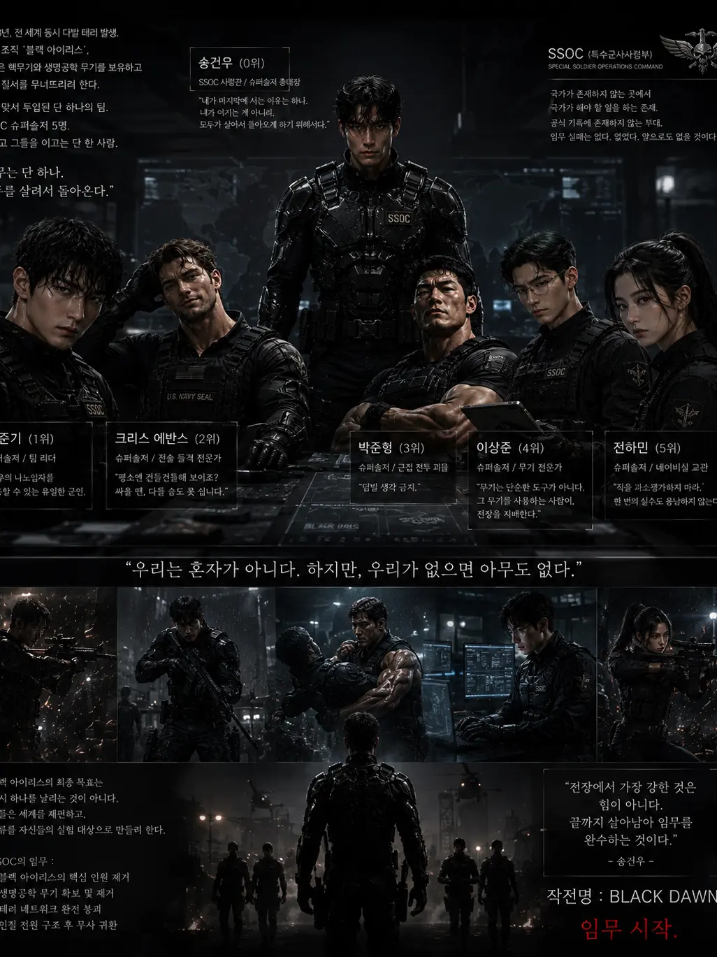 nskkdkorea32292623의 Super Soldiers