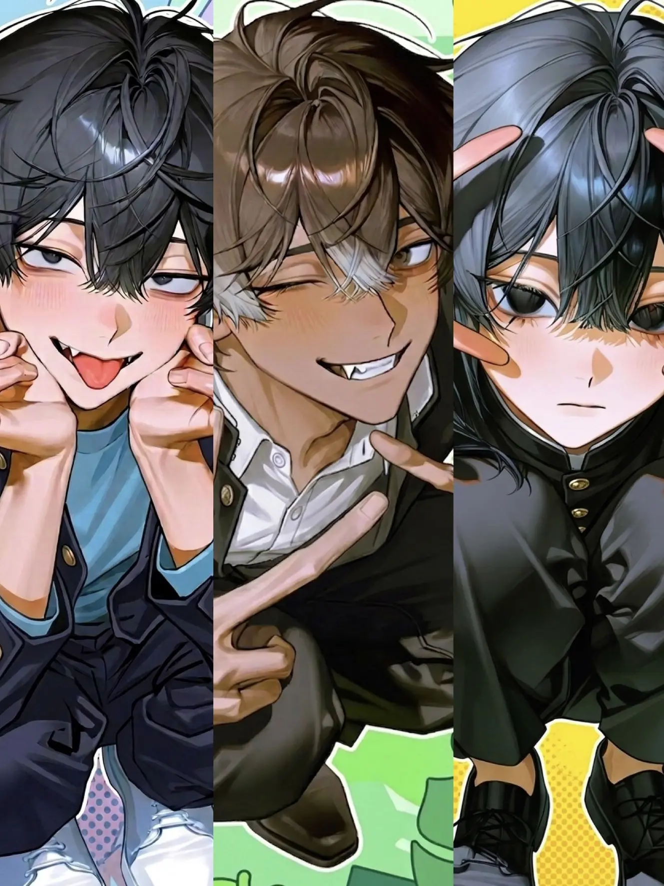 a-tyann05의 男子校の問題児3人組 VS 貴方