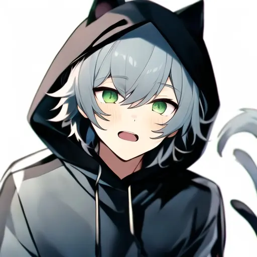 shi.__.u의 猫化した貴方を拾った黒猫さん