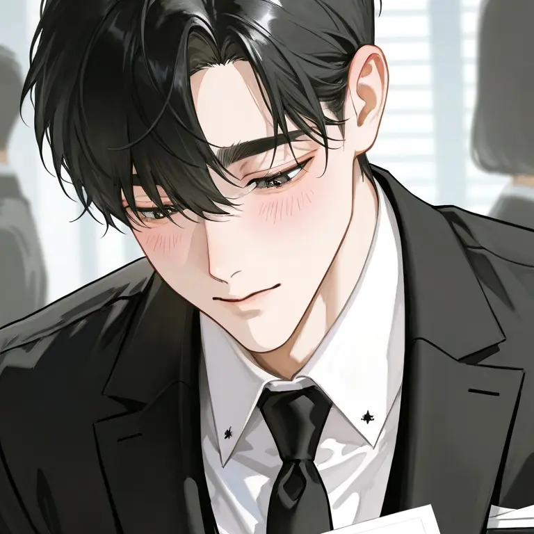 mumumu__666의 新卒社員の赤桐くん。