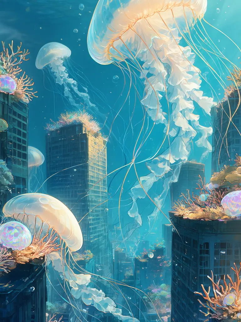 kuragedaisukiningen의 End of a World Ruled by Bugged Jellyfish