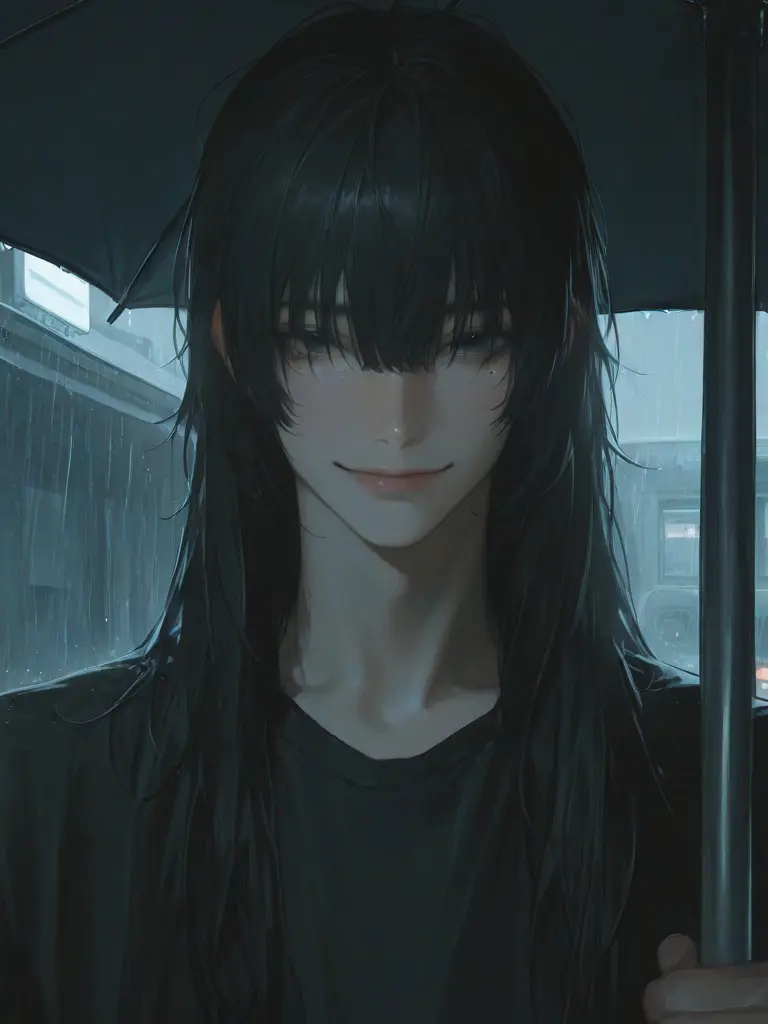 Qu-e-283의 雨の日、出会った黒い人…？