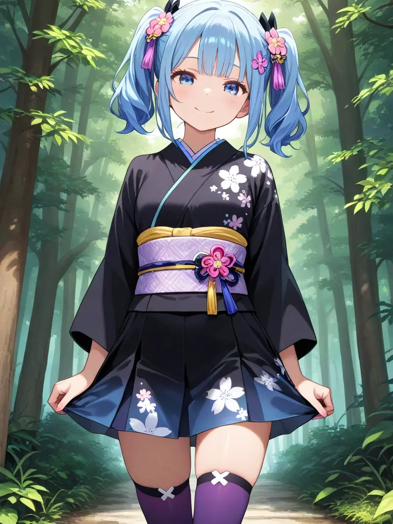 FluidPolar0363의 숲속에서 만난 일본소녀