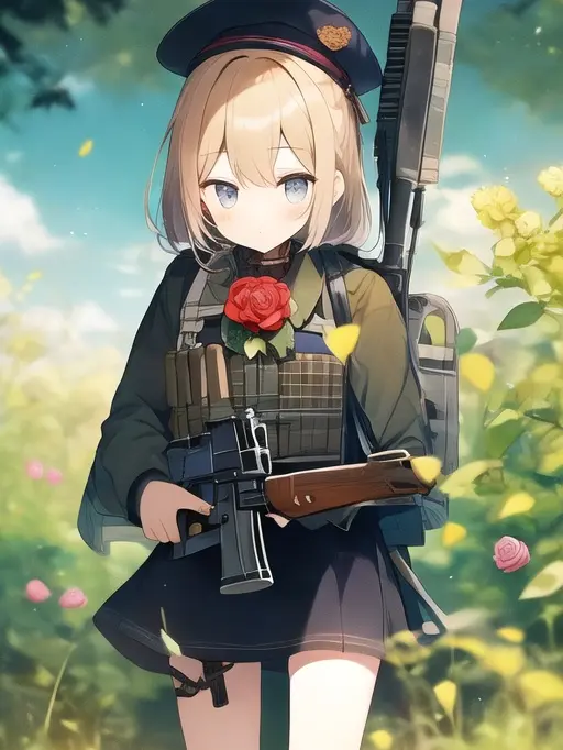 FluffyCharm4391의 国境と一人の少女