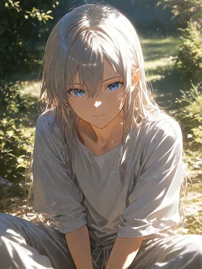 Kurogoma0811의 曇天に咲け、碧色の花。