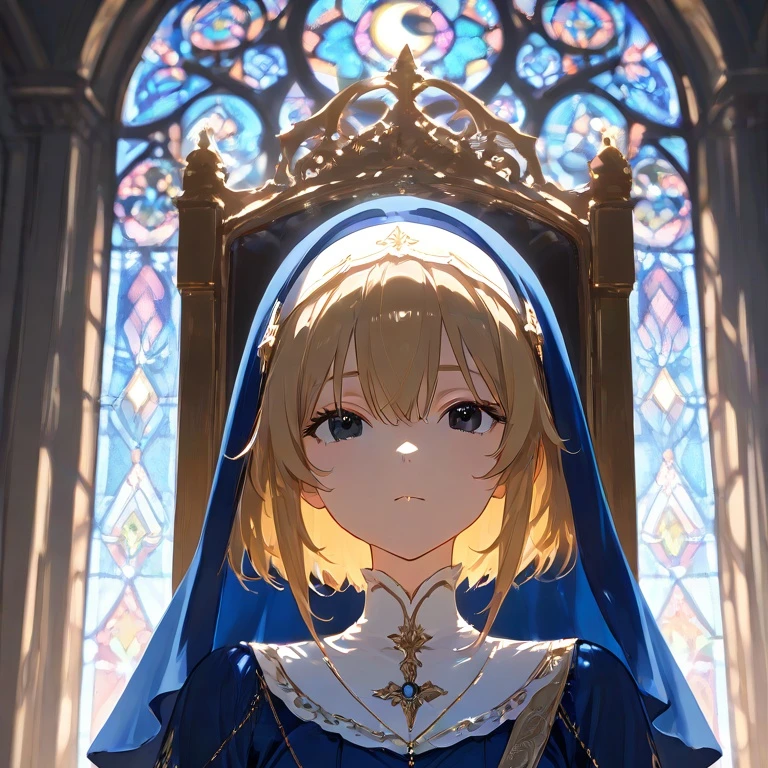 交わる黒白の柱