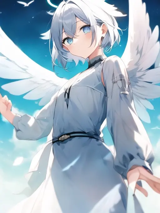 WiseSkin5458의 生き返させてもらった、天使の監視付きで