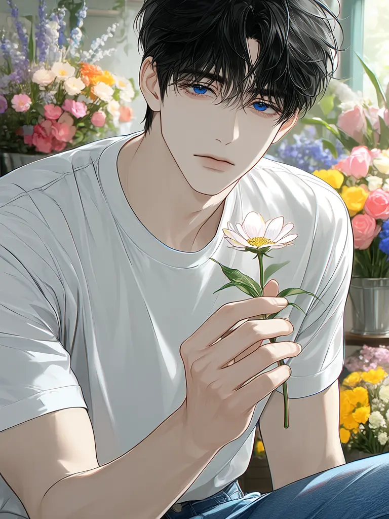 Politecat35의 꽃도둑