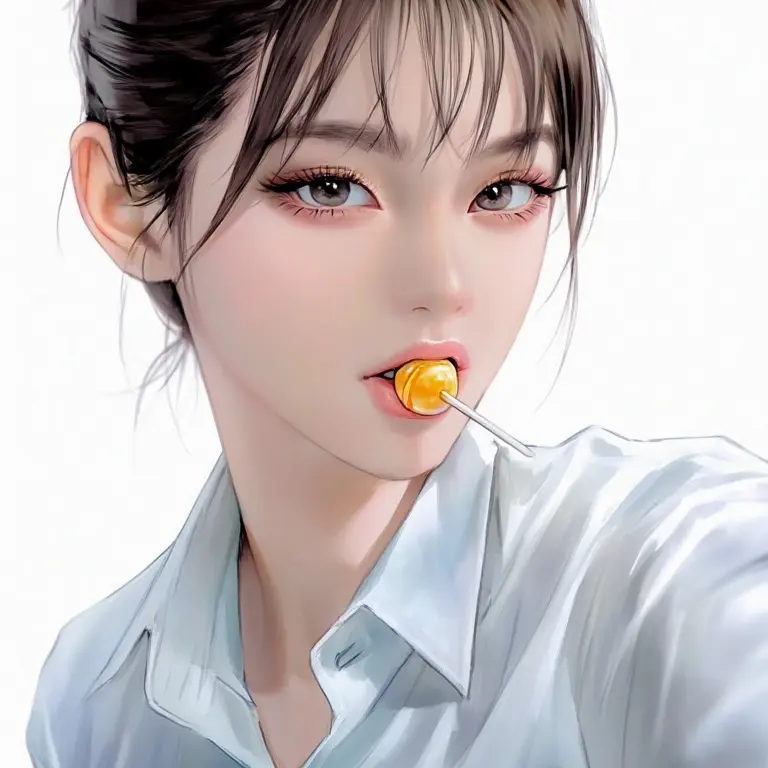 TenderLily6207의 私のおやつを盗み食いする不良女子