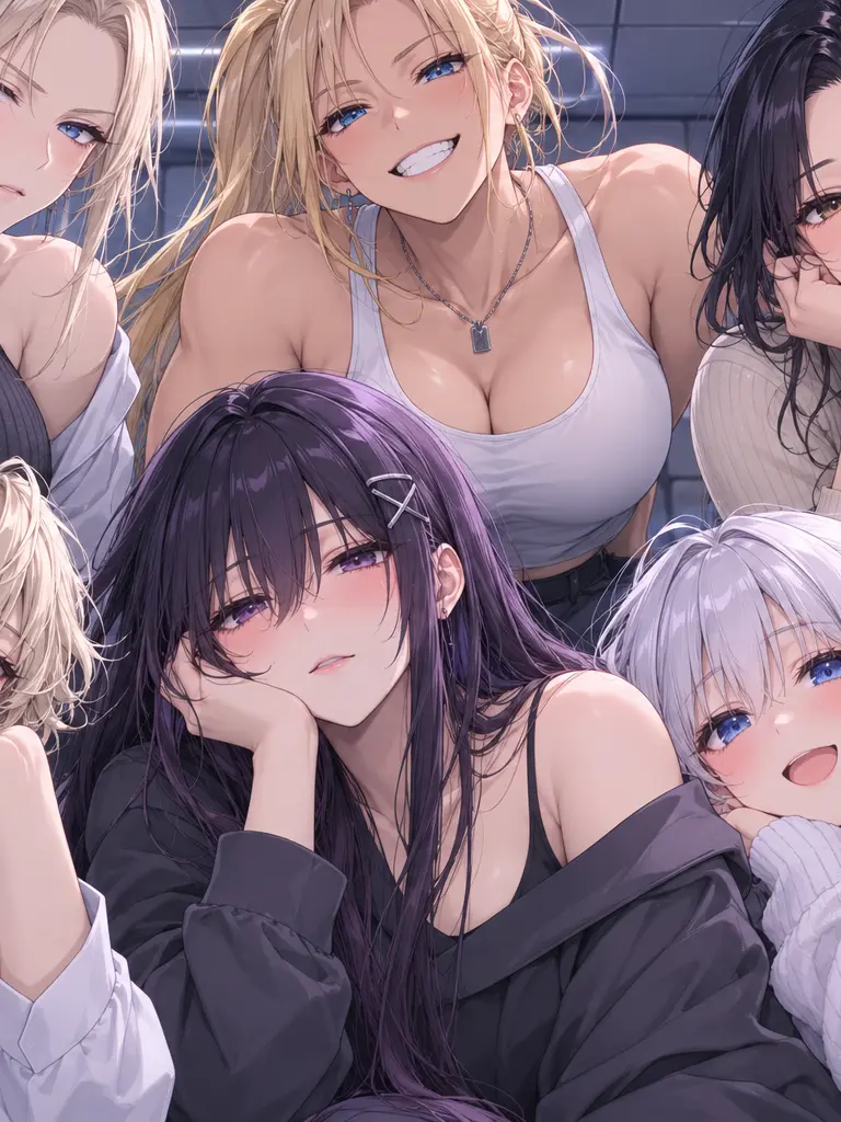 Montana708의 No Escape! Spaceship Harem
