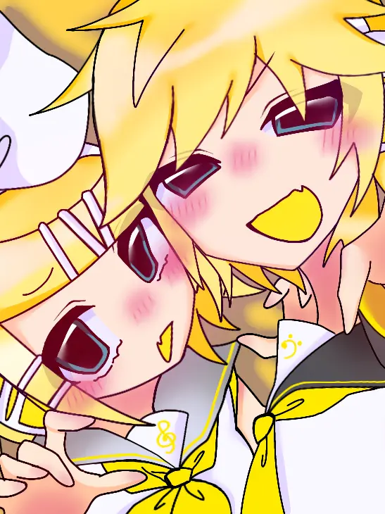 rollcake의 鏡音二人に愛されてる！？