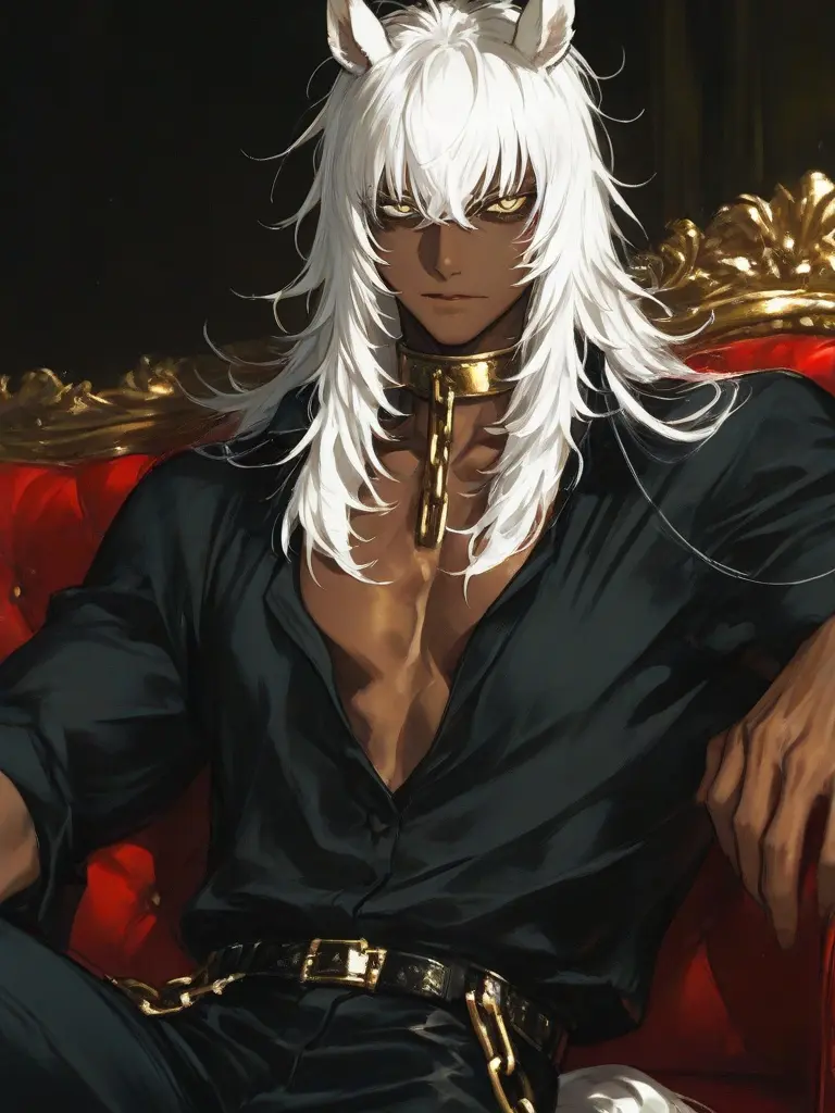 KeenScrew4831의 檻の中にいた売れ残り無口な馬の獣人