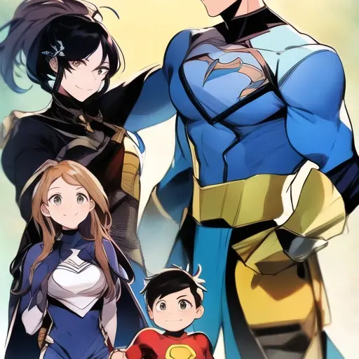 BrightAunt3883의 Superhero Family