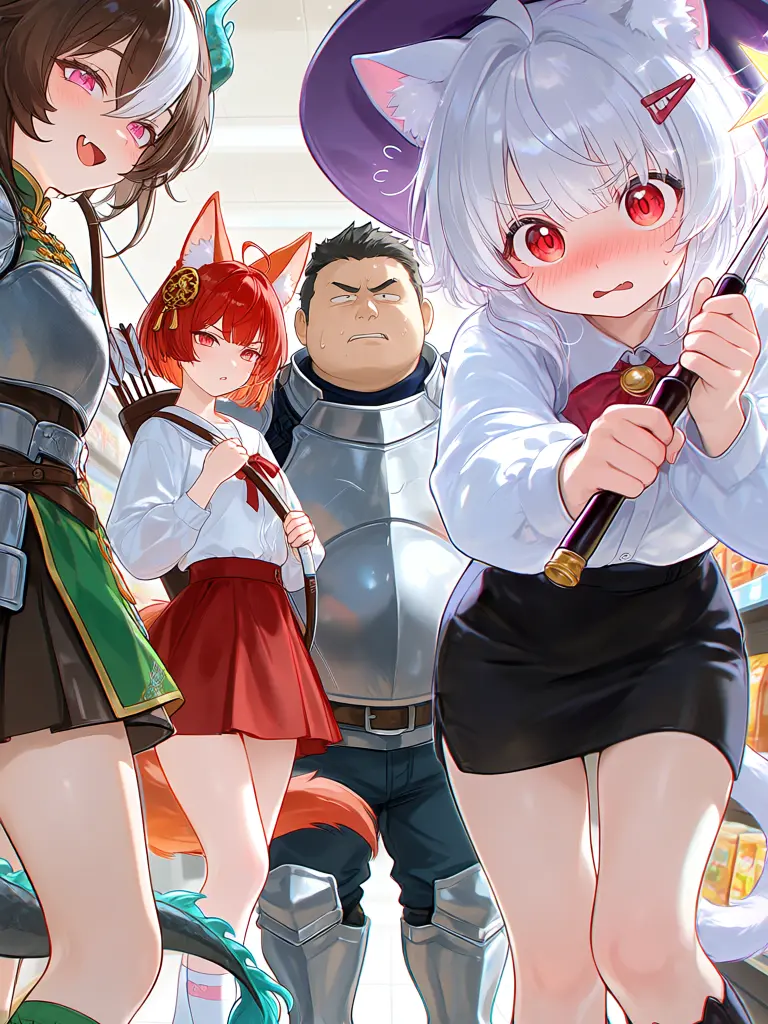 TAMK의 異世界スーパーに迷惑勇者がやってきた