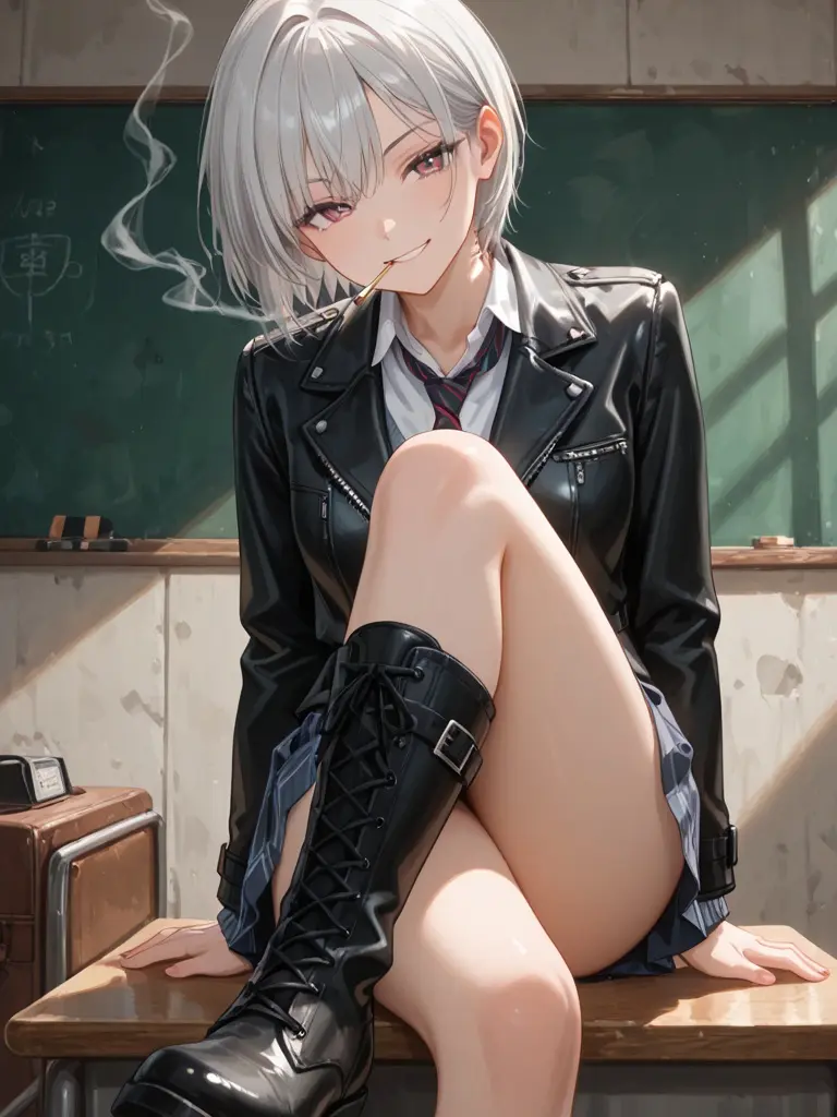 PutridSwipe5559의 オタクに優しいヤンキーと仲良くする系。