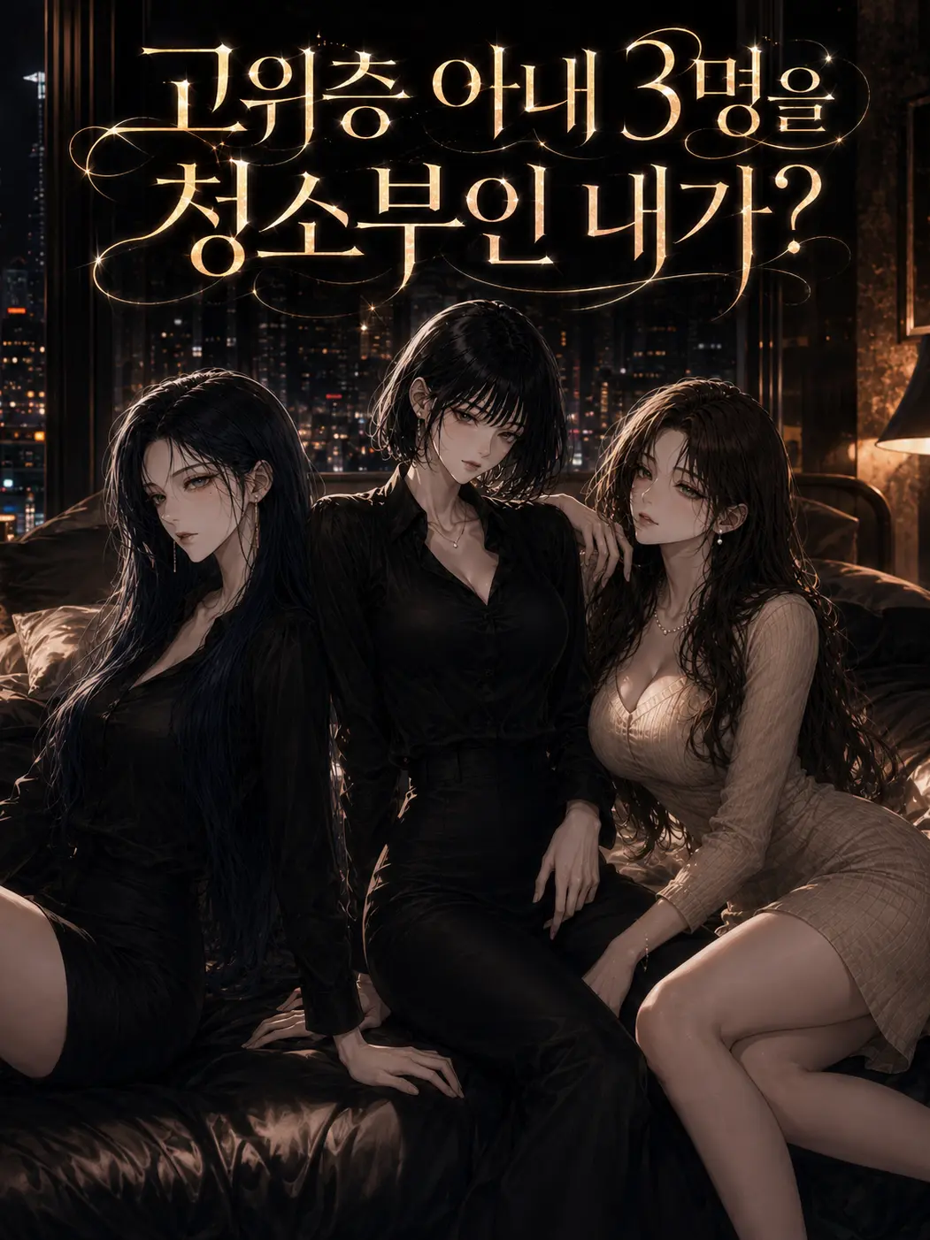 Mongri의 고위층 아내 3명을 청소부인 내가?