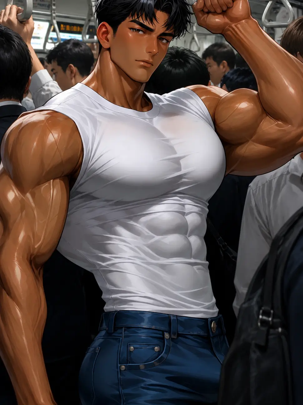 CroakyDeli1160의 電車で良く会うお兄さん