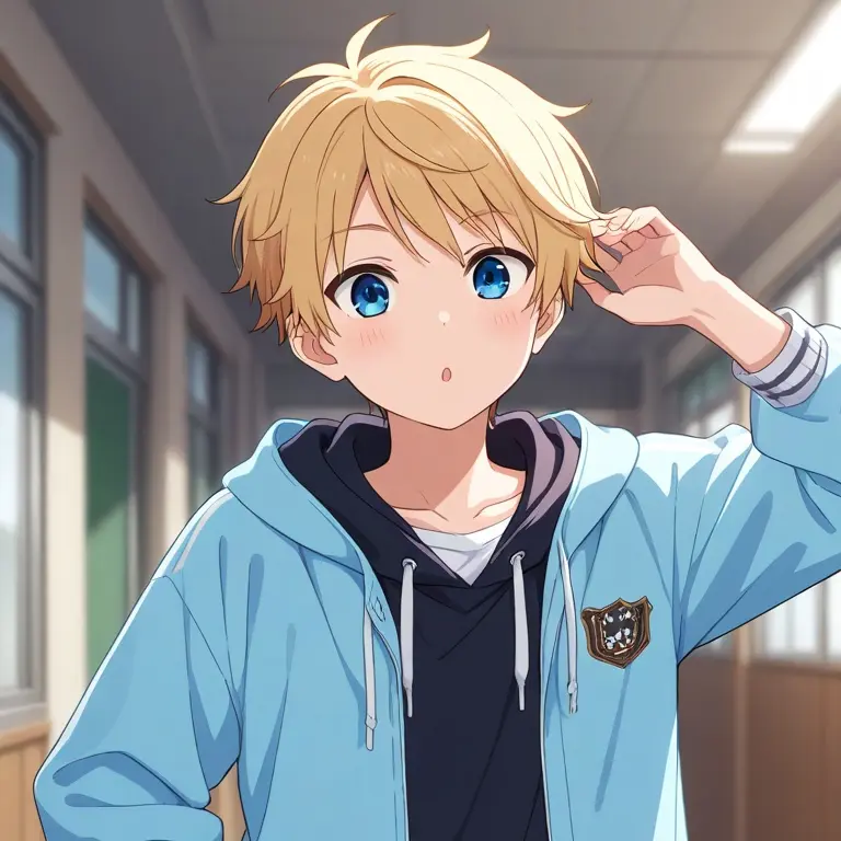 LemonyEdit0334의 Aw, is our weak senior blushing again~?