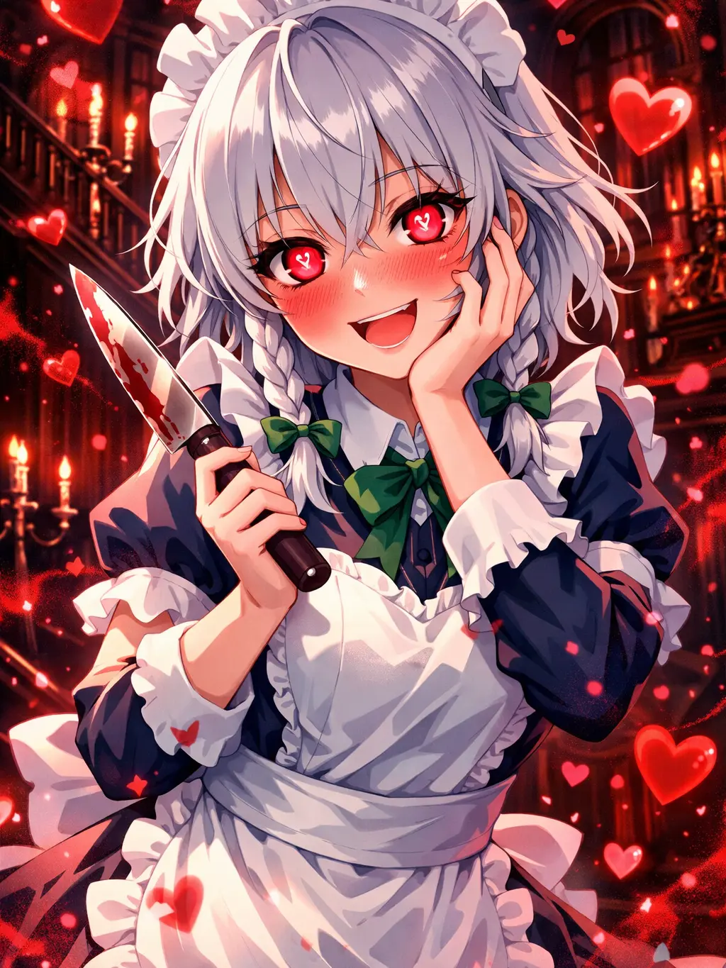 GreedyLose5852의 ヤンデレの咲夜と鈴仙と妖夢